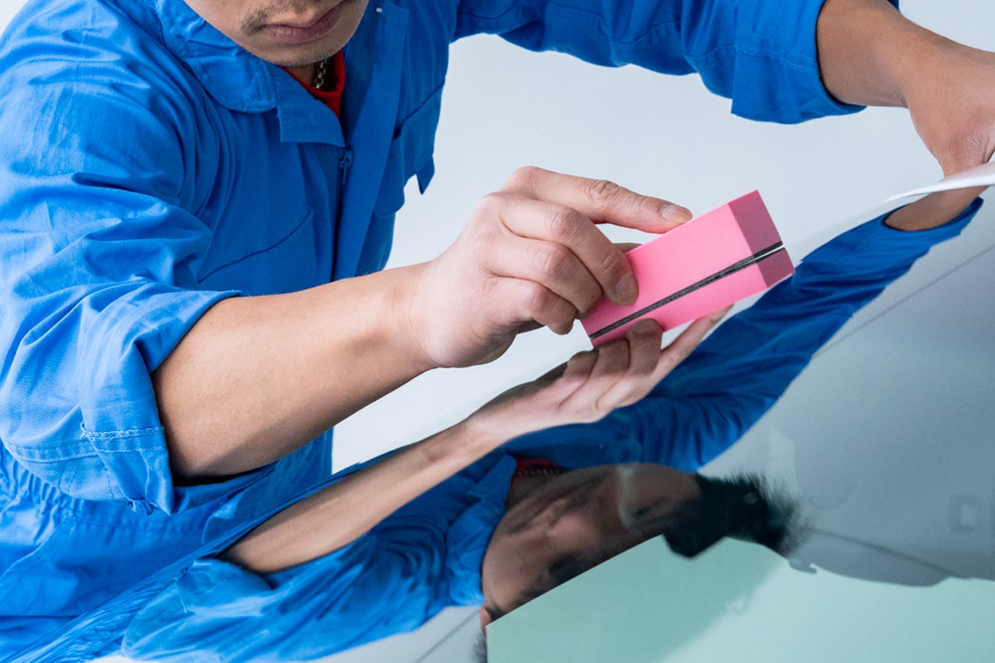 ウインドウガラス撥水コーティング